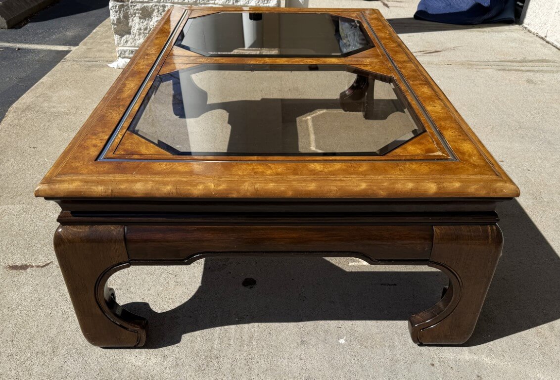 Vintage Asian-Inspired Coffee Table Vintage Asian-Inspired Coffee Table