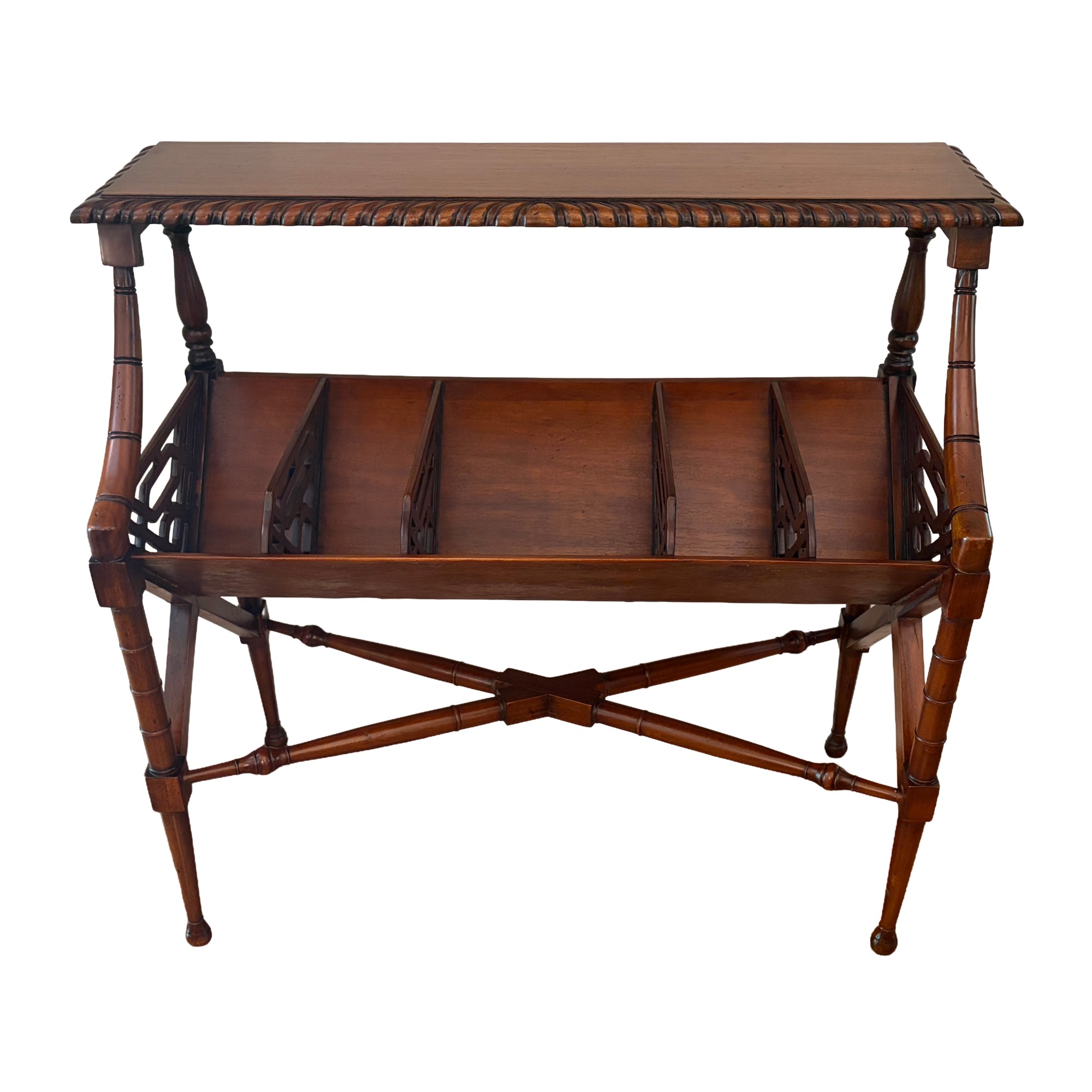Mahogany Chippendale Style Bookstand Mahogany Chippendale Style Bookstand