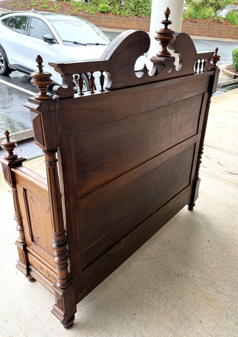 c1900 Carved European Foyer Bench with Storage c1900 Carved European Foyer Bench with Storage