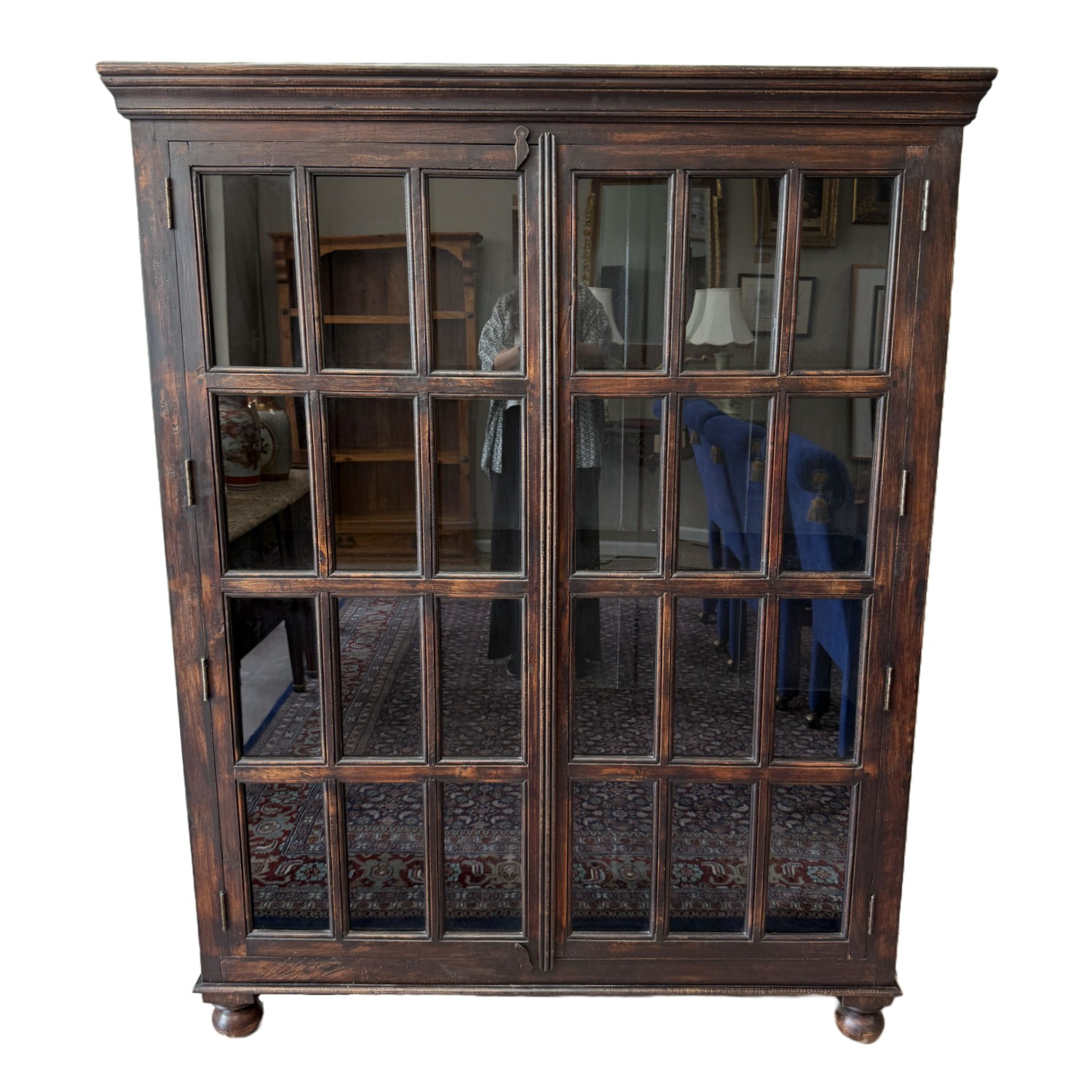 Crate and Barrel Two-Door Library Bookcase Crate and Barrel Two-Door Library Bookcase
