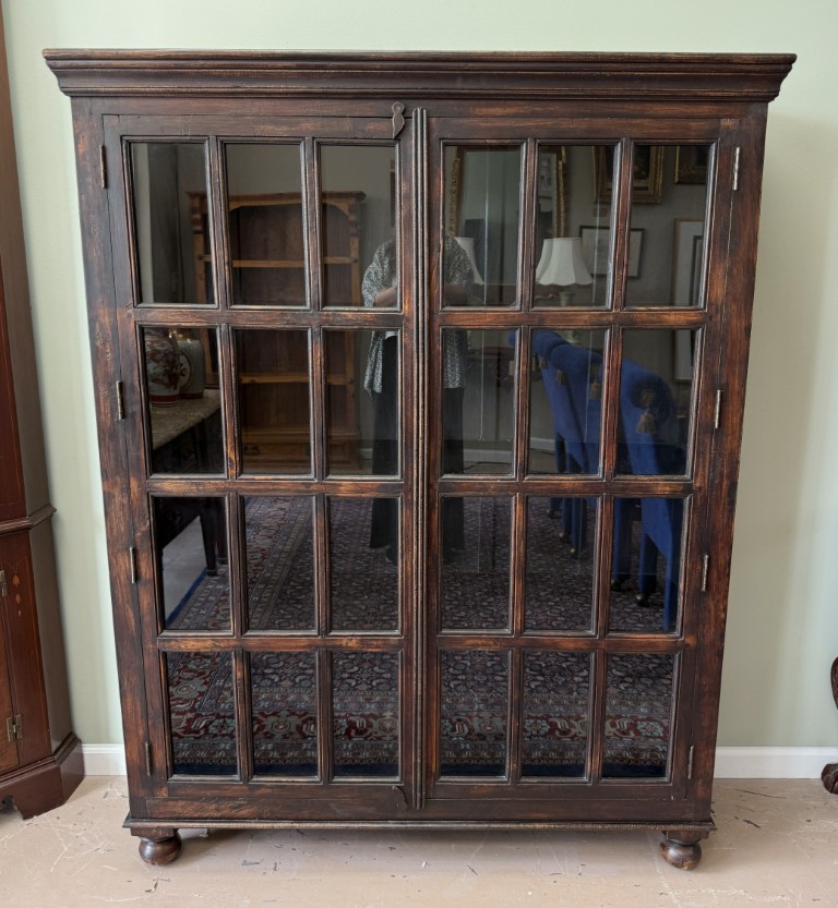 Crate and Barrel Two-Door Library Bookcase Crate and Barrel Two-Door Library Bookcase