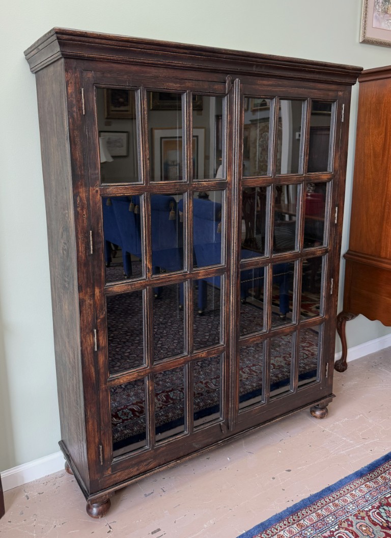 Crate and Barrel Two-Door Library Bookcase Crate and Barrel Two-Door Library Bookcase