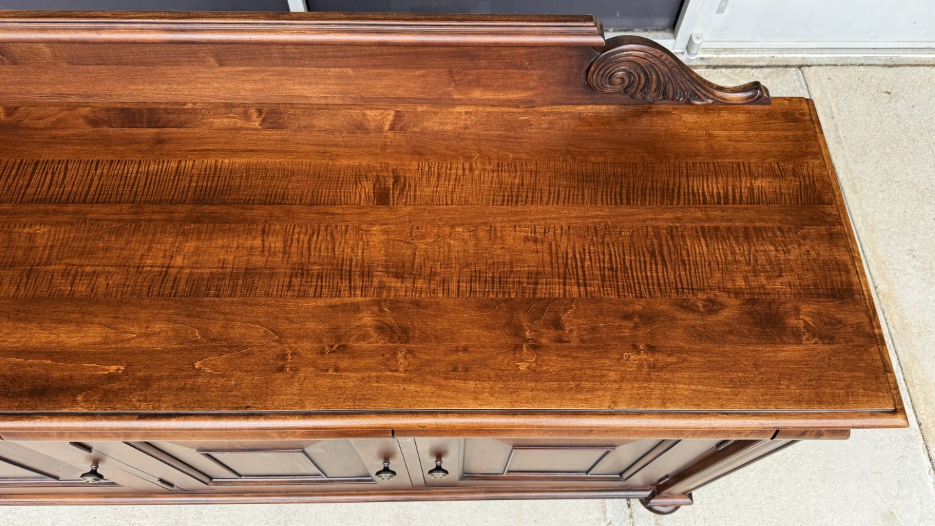 Ethan Allen British Classics Collection Saxton Sideboard with Optional Wooden Gallery Ethan Allen British Classics Collection Saxton Sideboard with Optional Wooden Gallery