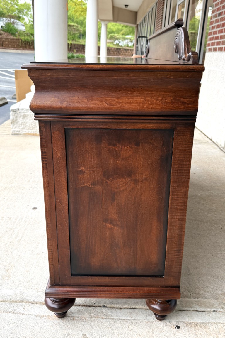 Ethan Allen British Classics Collection Saxton Sideboard with Optional Wooden Gallery Ethan Allen British Classics Collection Saxton Sideboard with Optional Wooden Gallery
