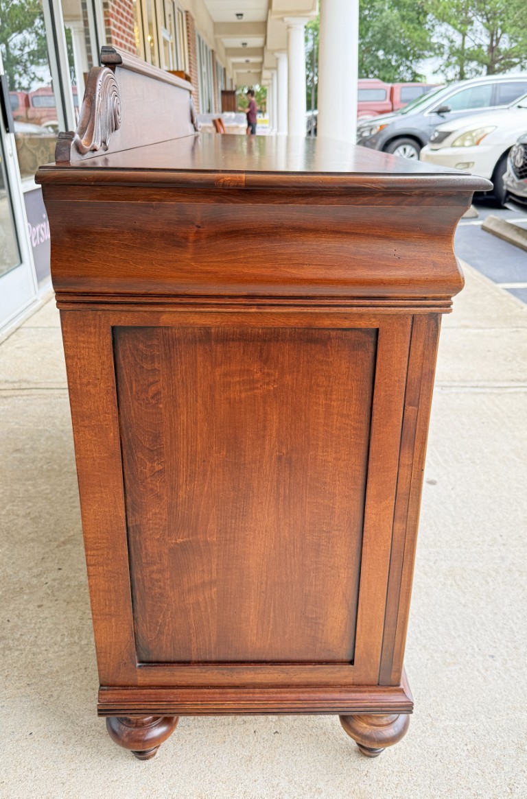 Ethan Allen British Classics Collection Saxton Sideboard with Optional Wooden Gallery Ethan Allen British Classics Collection Saxton Sideboard with Optional Wooden Gallery