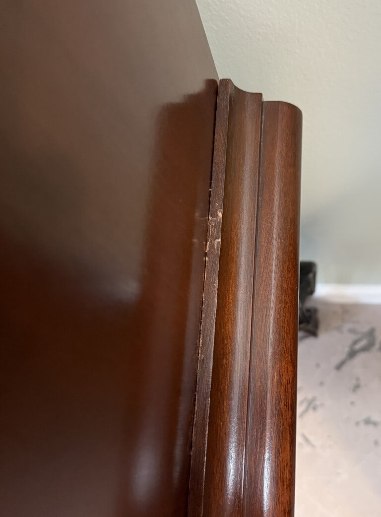 Vintage Chippendale Style Solid Mahogany Highboy Attributed to Craftique Vintage Chippendale Style Solid Mahogany Highboy Attributed to Craftique