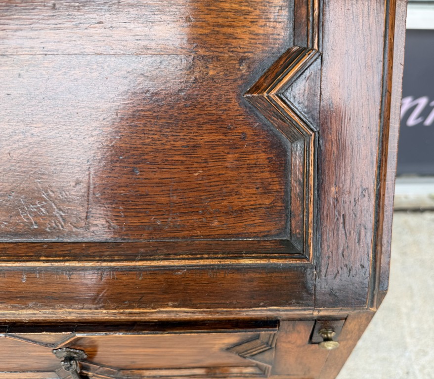 c1900 Oak Barley Twist Secretary Desk c1900 Oak Barley Twist Secretary Desk