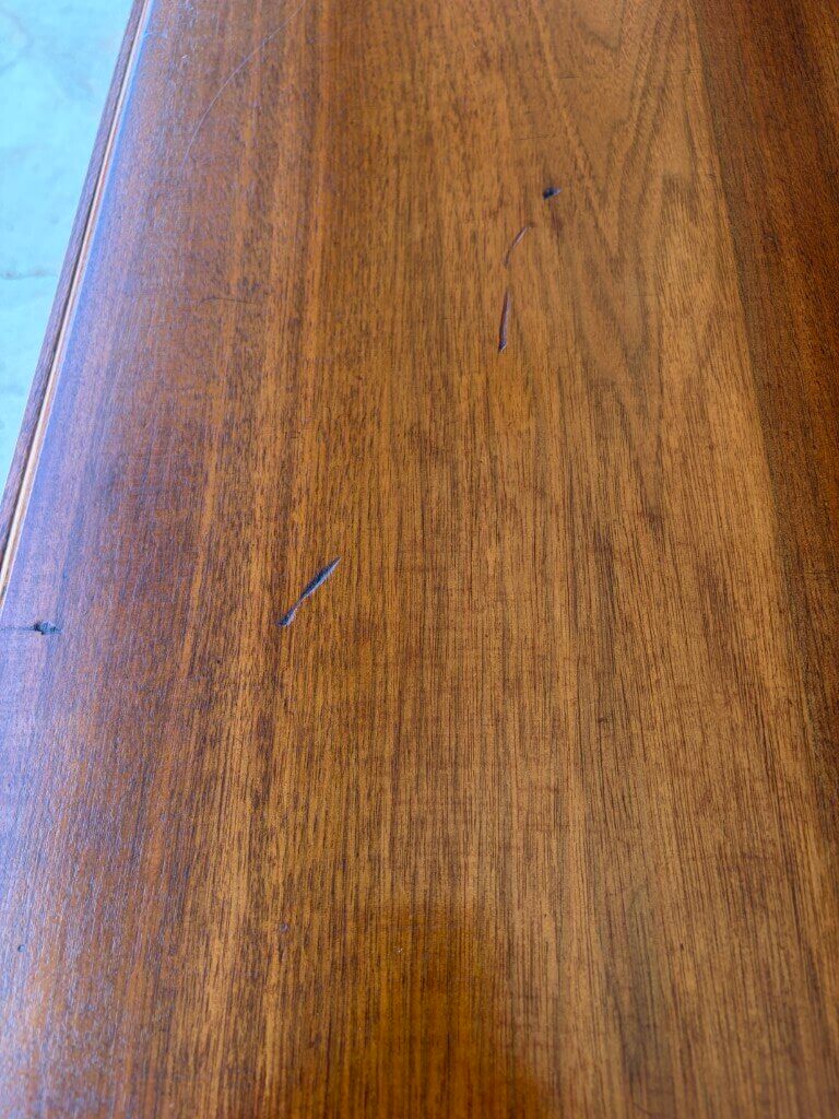 Antique Hepplewhite Style Drop Side Dining Table with Tapered Legs Antique Hepplewhite Style Drop Side Dining Table with Tapered Legs