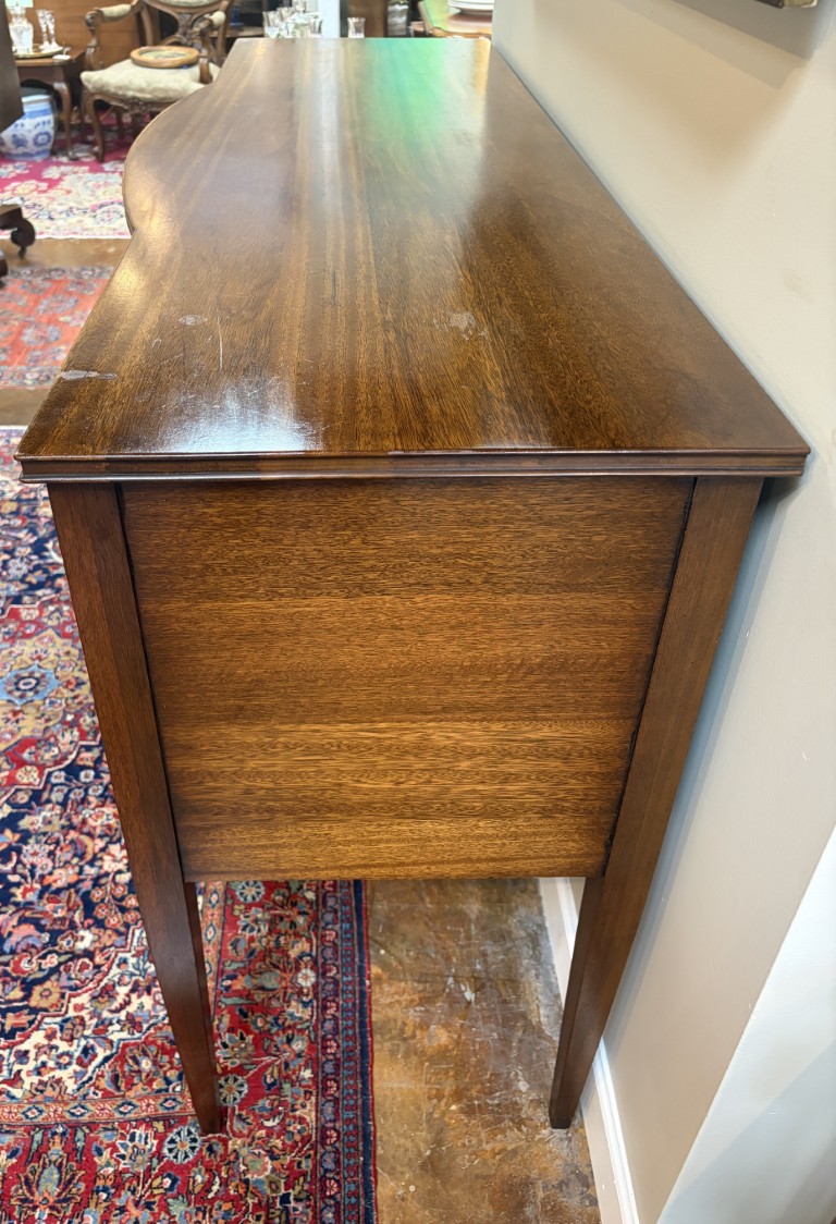 Vintage Mahogany Sideboard by Tomlinson with Two Drawers and Two Doors Vintage Mahogany Sideboard by Tomlinson with Two Drawers and Two Doors