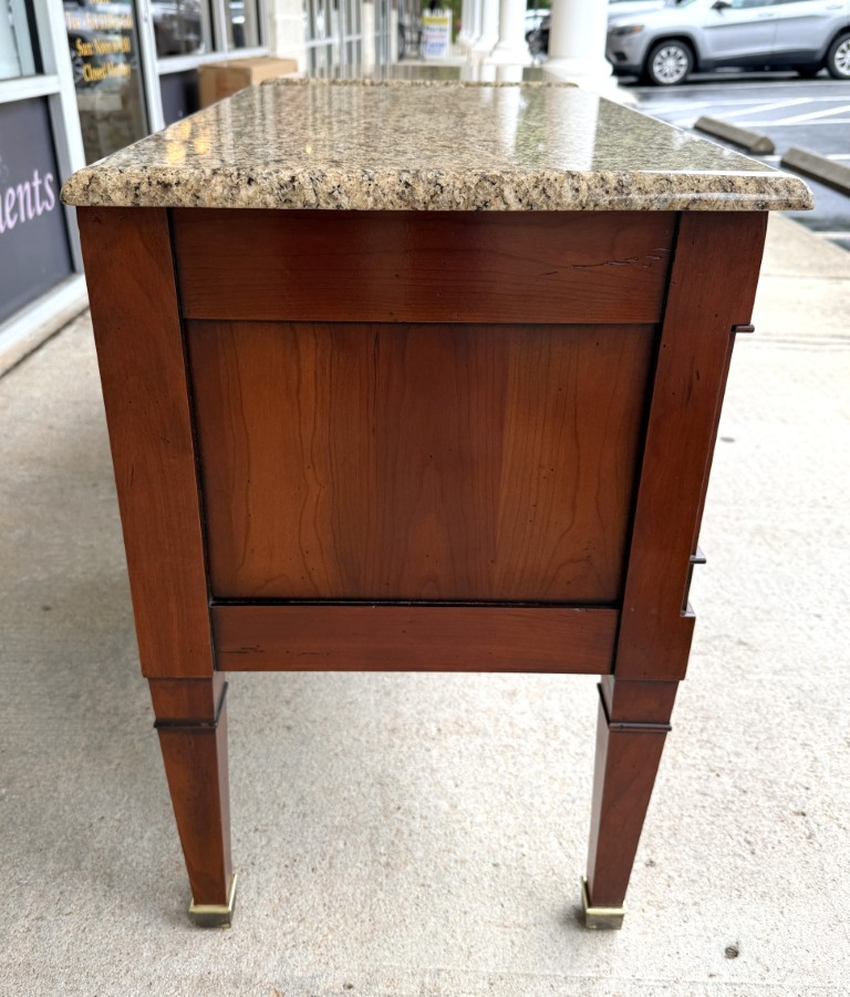 Pair of Harden Nightstands with Granite Tops Pair of Harden Nightstands with Granite Tops