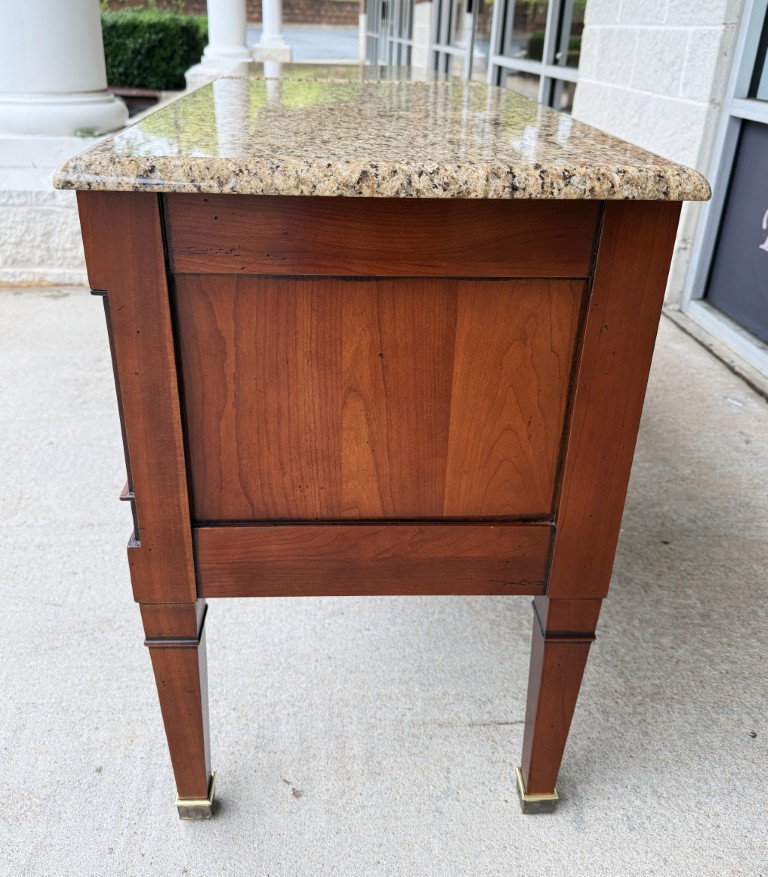 Pair of Harden Nightstands with Granite Tops Pair of Harden Nightstands with Granite Tops
