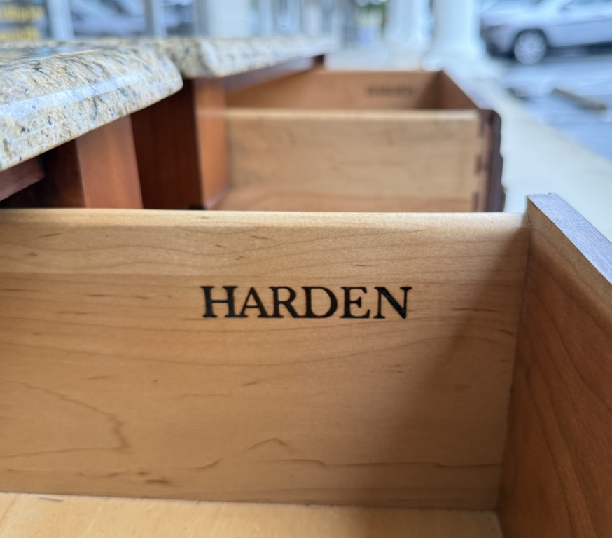 Pair of Harden Nightstands with Granite Tops Pair of Harden Nightstands with Granite Tops