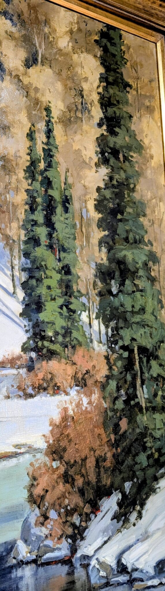 Original Oil On Canvas By Listed Artist Allen K. Lund Original Oil On Canvas By Listed Artist Allen K. Lund