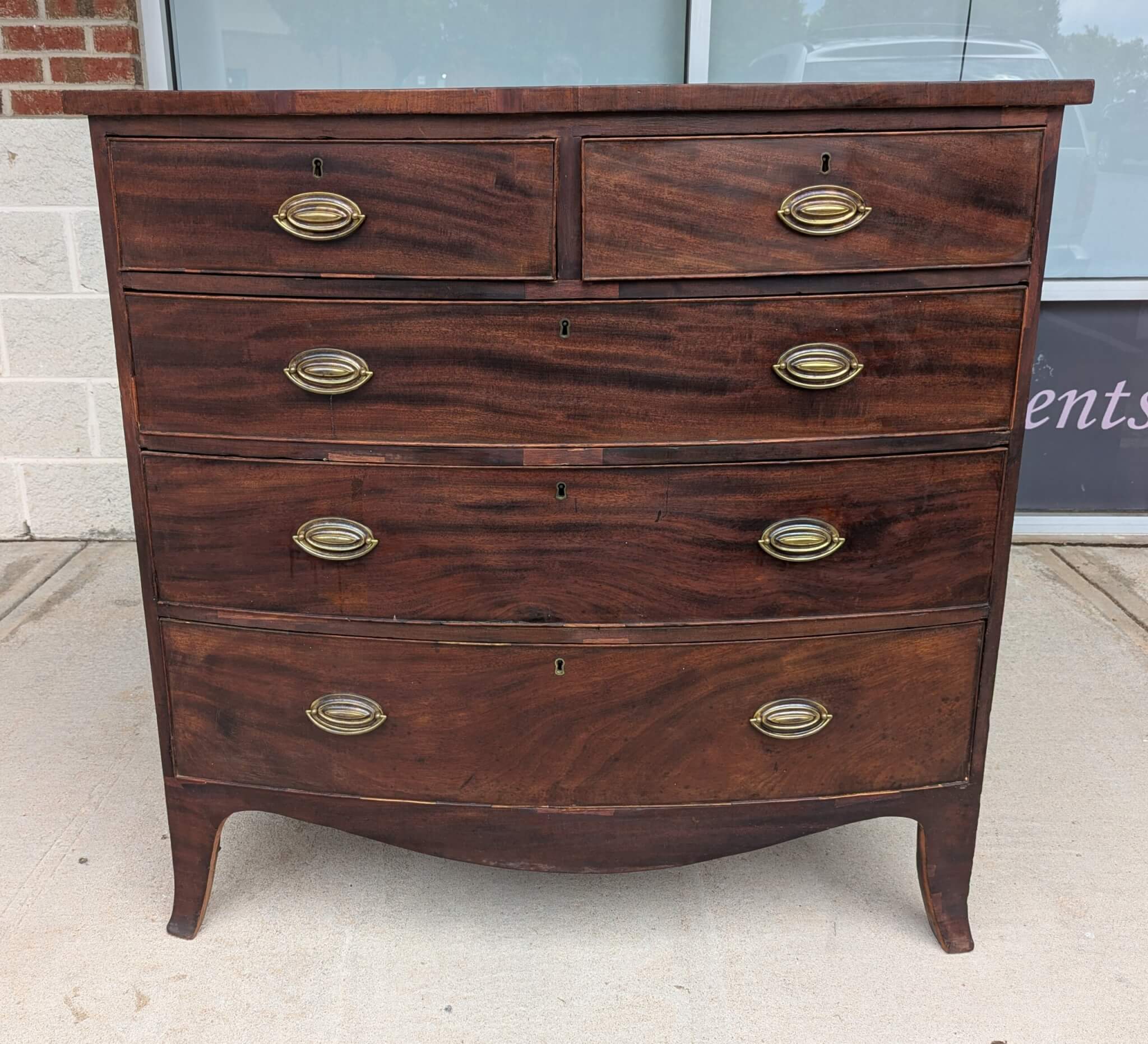 18th Century English Hepplewhite Chest Of Drawers 18th Century English Hepplewhite Chest Of Drawers
