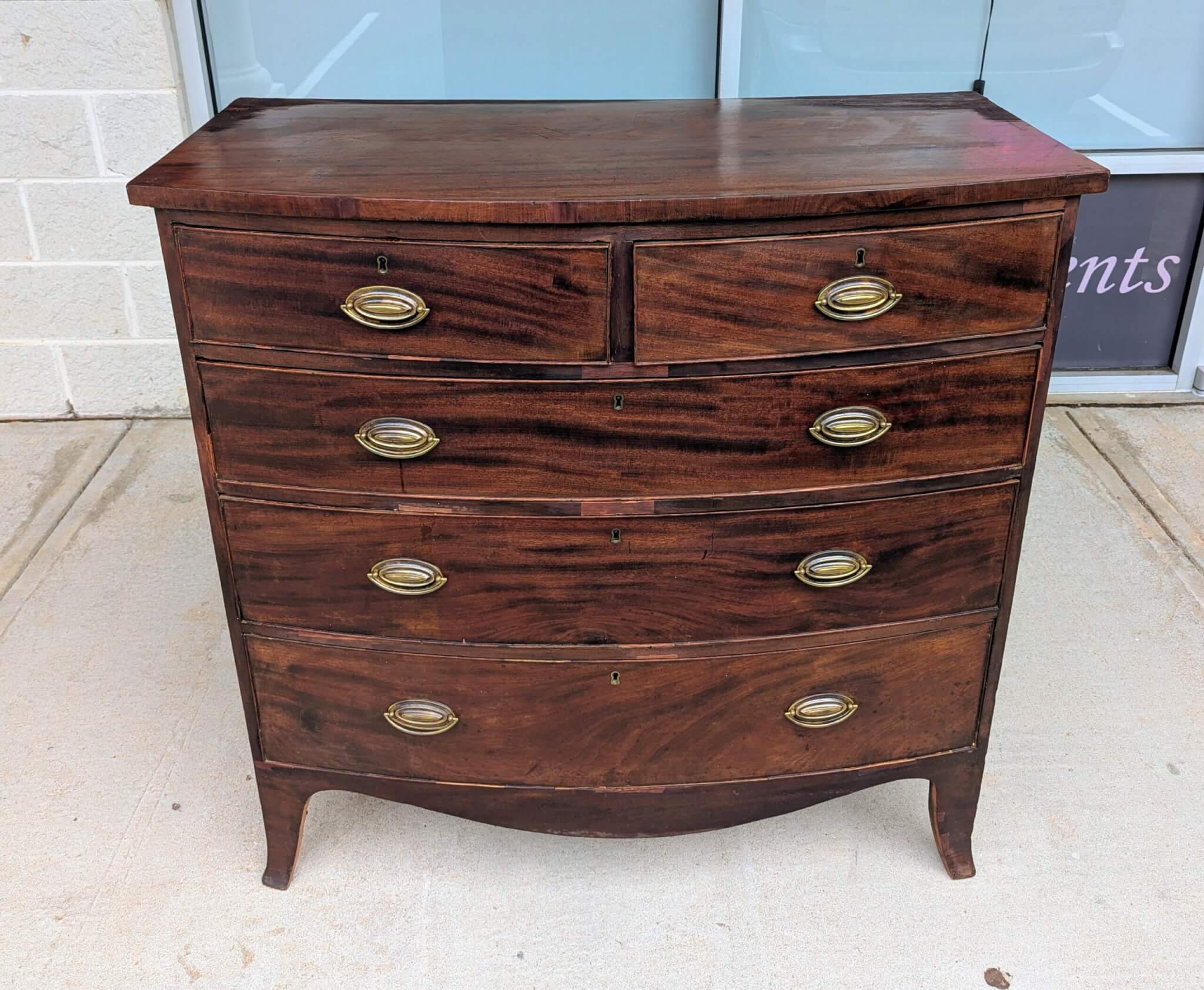18th Century English Hepplewhite Chest Of Drawers 18th Century English Hepplewhite Chest Of Drawers