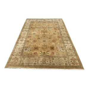 10x14 Oushak-Style Hand-Knotted Area Rug