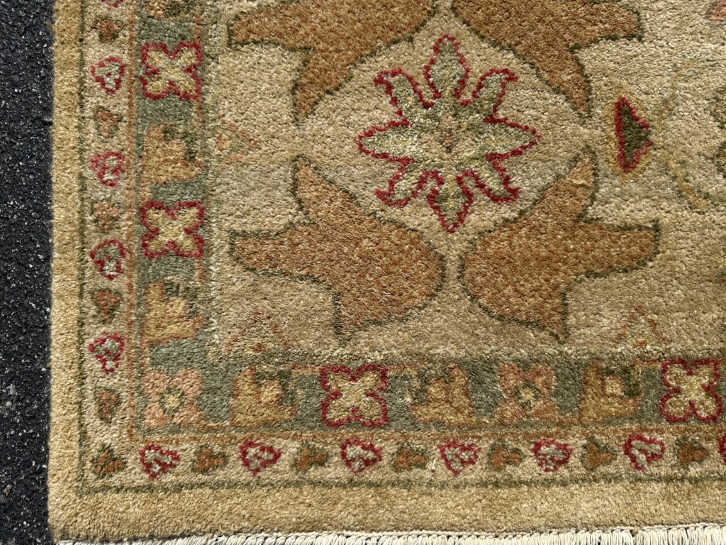 10x14 Oushak-Style Hand-Knotted Area Rug 10x14 Oushak-Style Hand-Knotted Area Rug