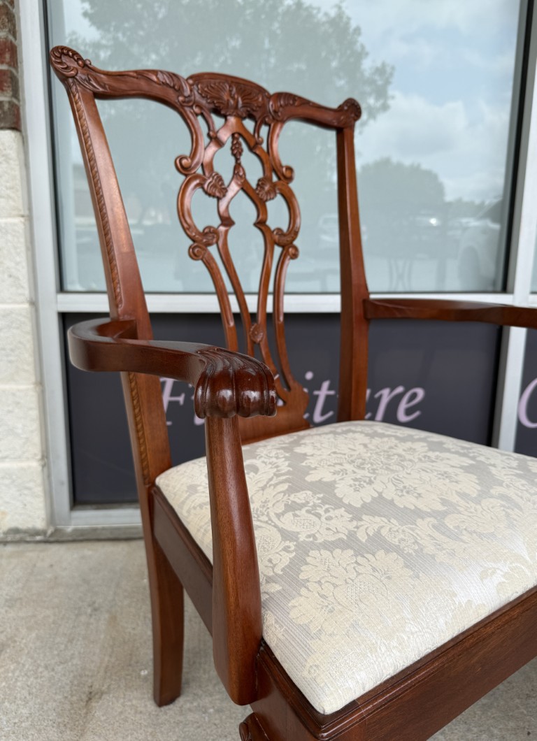 Set of 8 Hickory Chair Chippendale Dining Chairs Set of 8 Hickory Chair Chippendale Dining Chairs