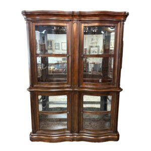 Bombe Front China Display Cabinet