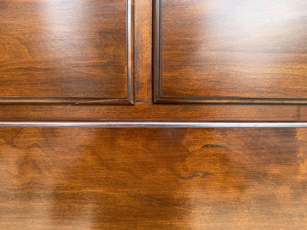 Henkel Harris Solid Black Cherry Chest of Drawers Model No. 115 Henkel Harris Solid Black Cherry Chest of Drawers Model No. 115