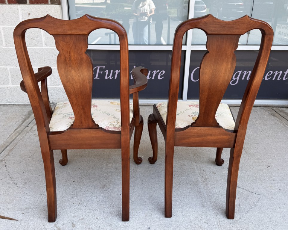 7 Piece Henkel Harris Solid Cherry Dining Set with 3 Leaves 7 Piece Henkel Harris Solid Cherry Dining Set with 3 Leaves