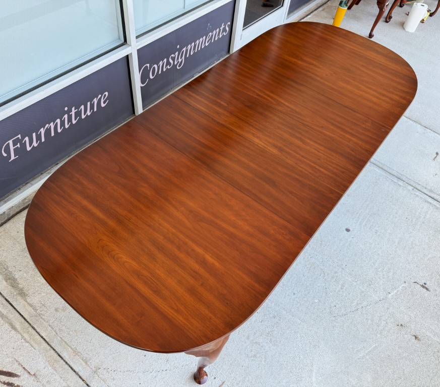 7 Piece Henkel Harris Solid Cherry Dining Set with 3 Leaves 7 Piece Henkel Harris Solid Cherry Dining Set with 3 Leaves