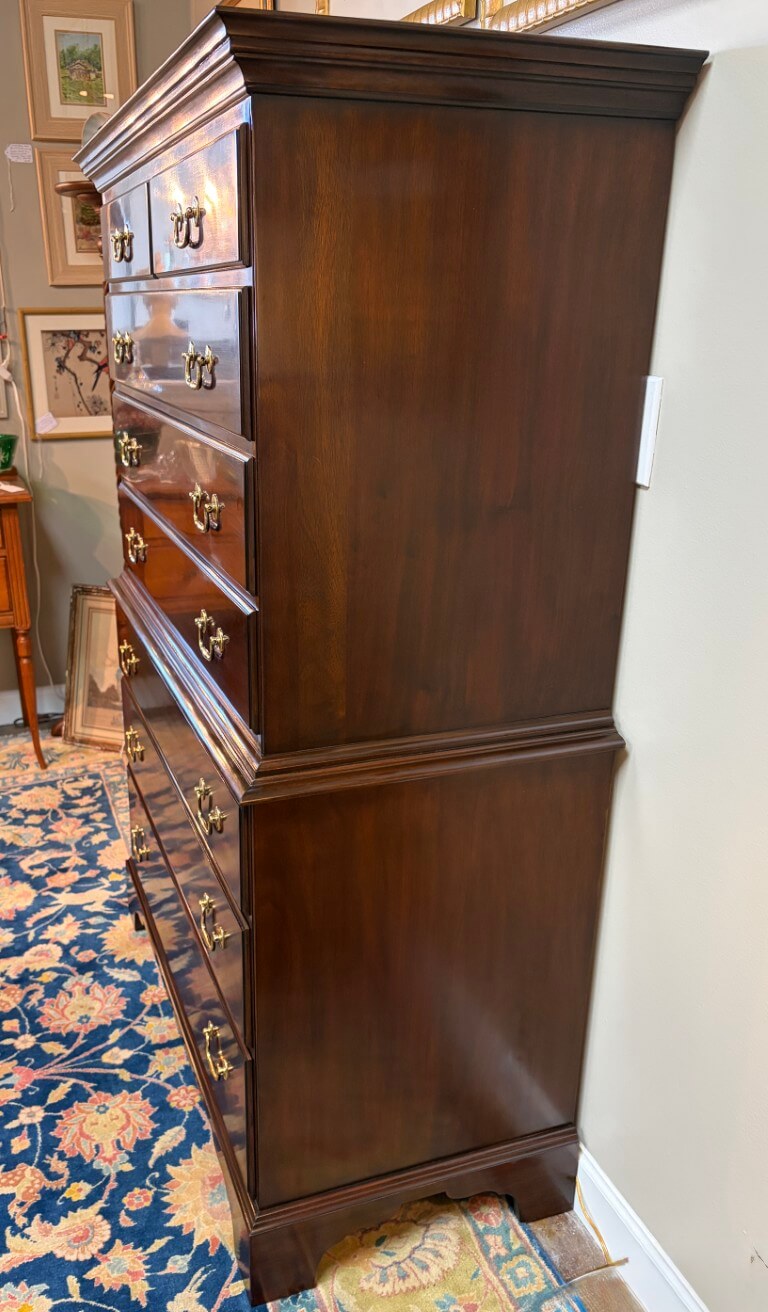 Henkel Harris Mahogany Chest on Chest #171 Henkel Harris Mahogany Chest on Chest #171
