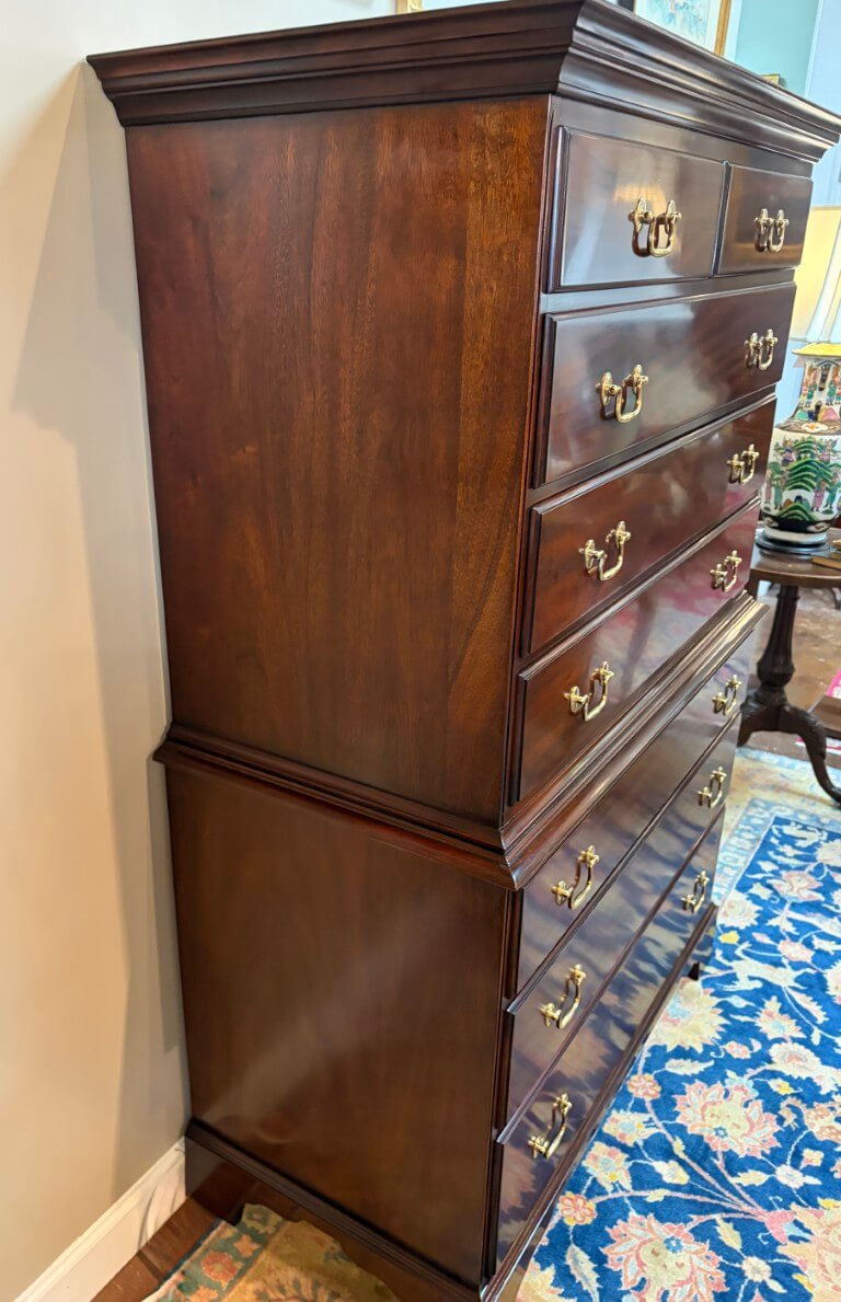 Henkel Harris Mahogany Chest on Chest #171 Henkel Harris Mahogany Chest on Chest #171