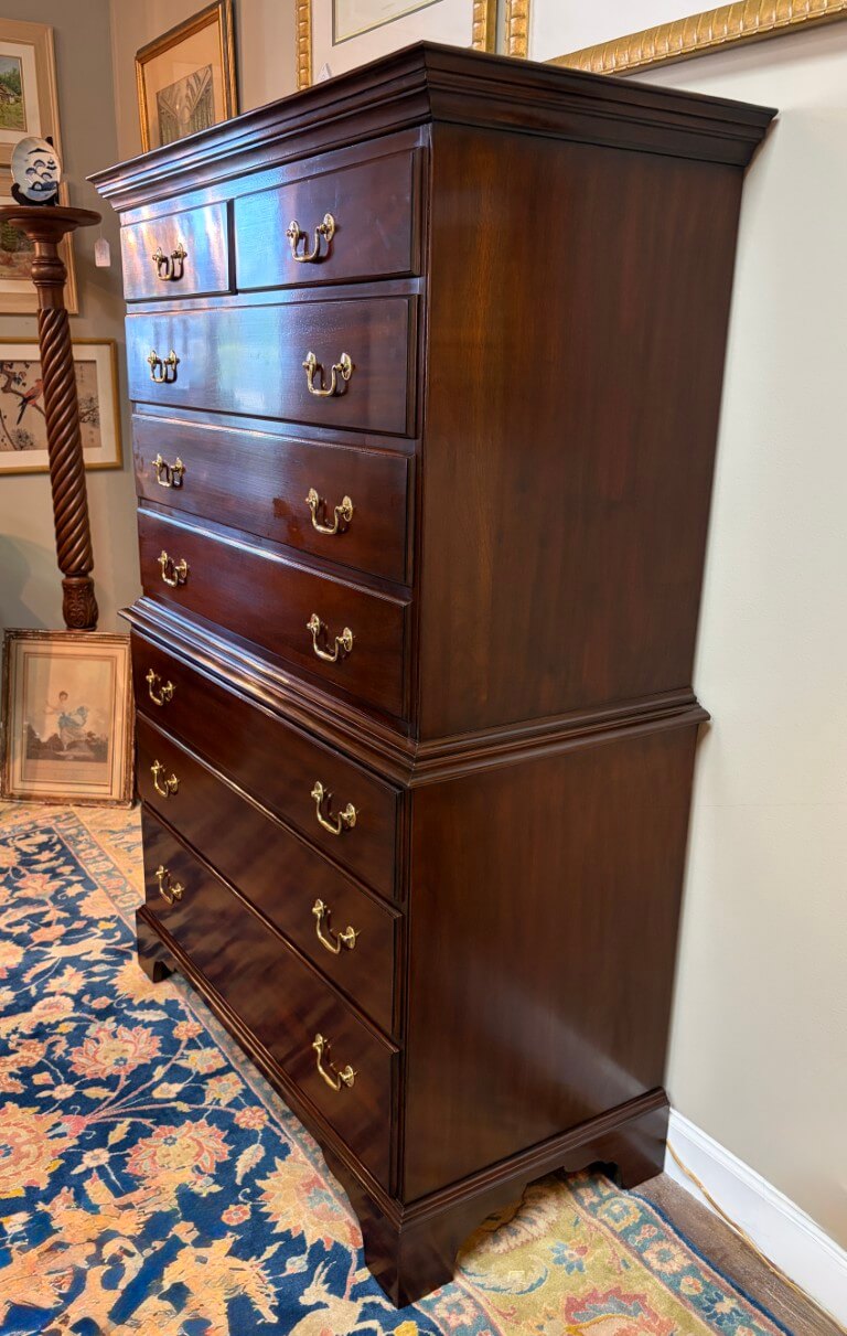 Henkel Harris Mahogany Chest on Chest #171 Henkel Harris Mahogany Chest on Chest #171
