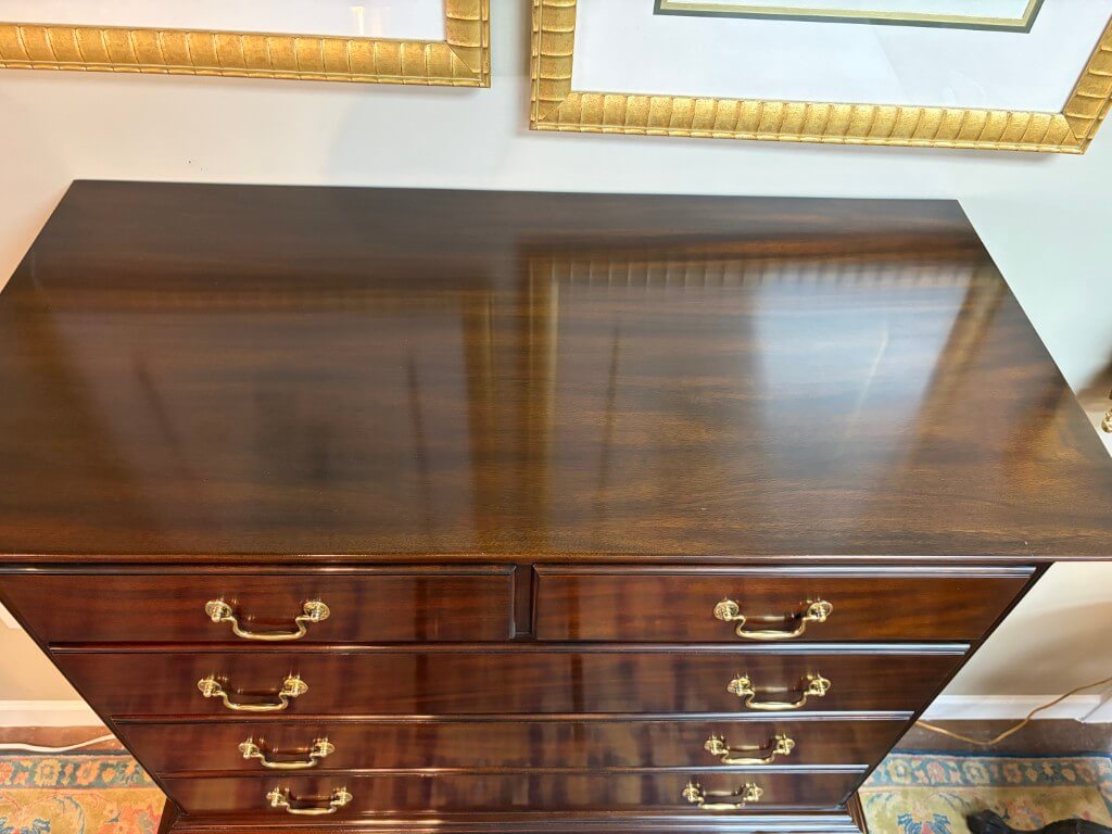 Henkel Harris Mahogany Chest on Chest #171 Henkel Harris Mahogany Chest on Chest #171