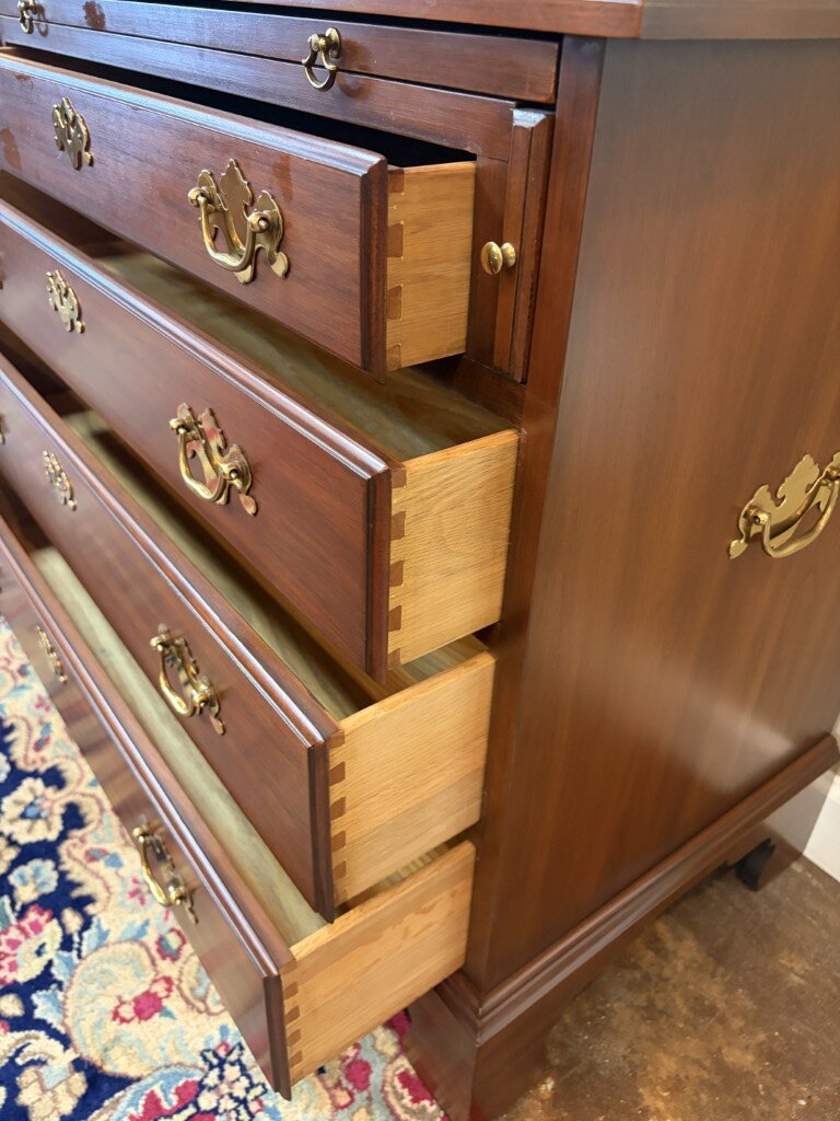 Henkel Harris Wild Black Cherry Bachelor's/Serving Chest #2401 Henkel Harris Wild Black Cherry Bachelor's/Serving Chest #2401