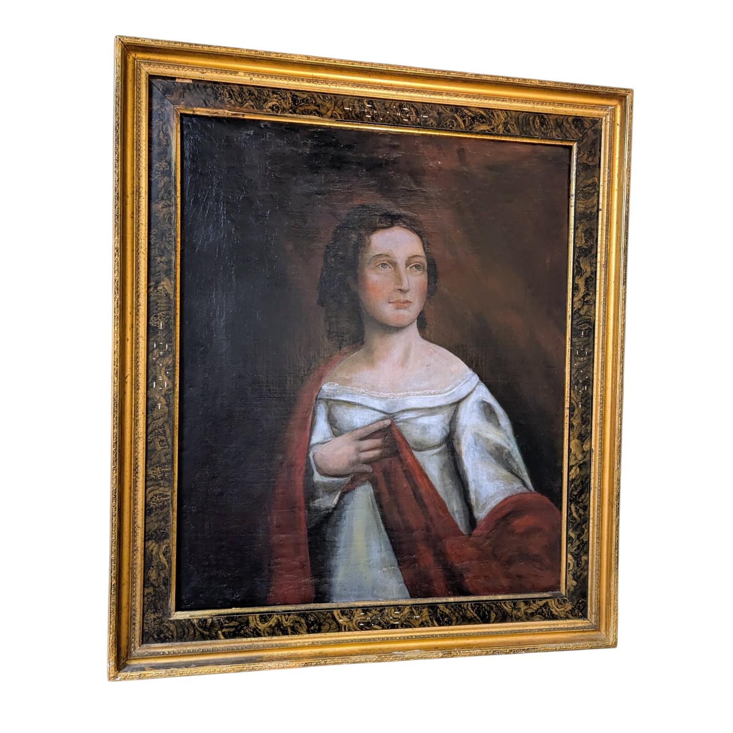 19th Century Portrait of Elizabeth Harby Broughton 19th Century Portrait of Elizabeth Harby Broughton