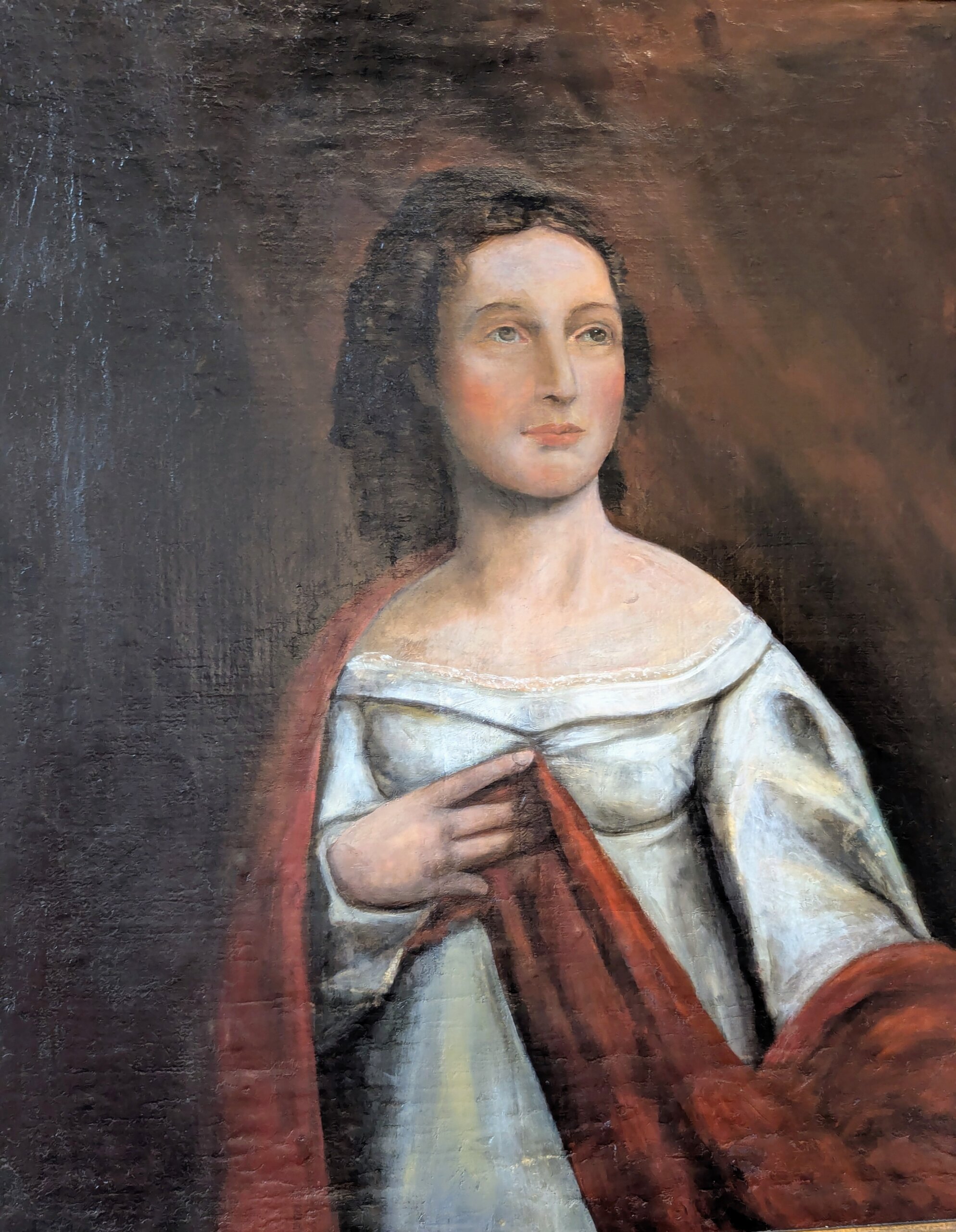 19th Century Portrait of Elizabeth Harby Broughton 19th Century Portrait of Elizabeth Harby Broughton