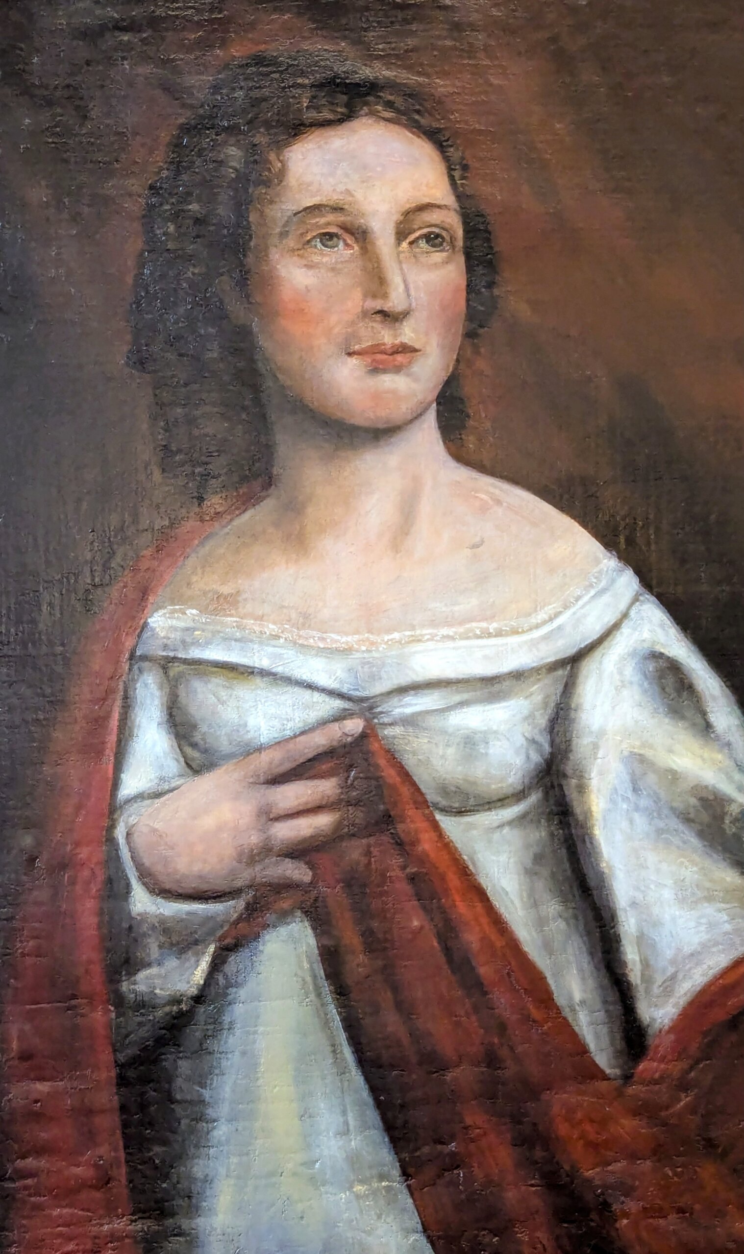 19th Century Portrait of Elizabeth Harby Broughton 19th Century Portrait of Elizabeth Harby Broughton