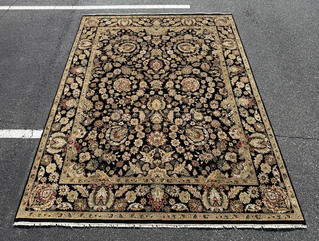 8x11 Capel Persian Tabriz-Style Hand-Knotted Area Rug 8x11 Capel Persian Tabriz-Style Hand-Knotted Area Rug