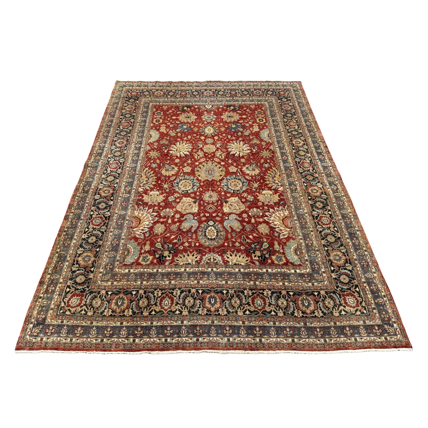 10x14 Ziegler Mahal–Style Hand-Knotted Area Rug - Professionally Cleaned 10x14 Ziegler Mahal–Style Hand-Knotted Area Rug - Professionally Cleaned