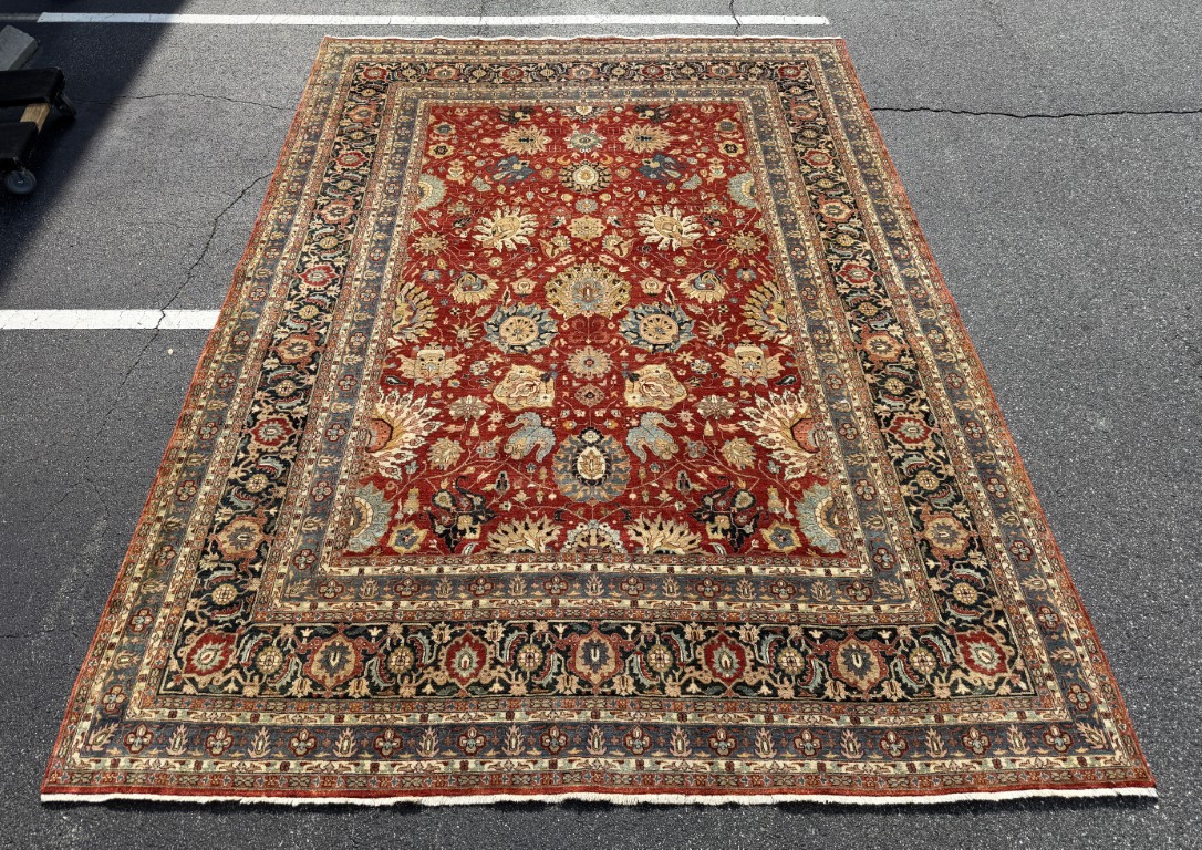 10x14 Ziegler Mahal–Style Hand-Knotted Area Rug - Professionally Cleaned 10x14 Ziegler Mahal–Style Hand-Knotted Area Rug - Professionally Cleaned