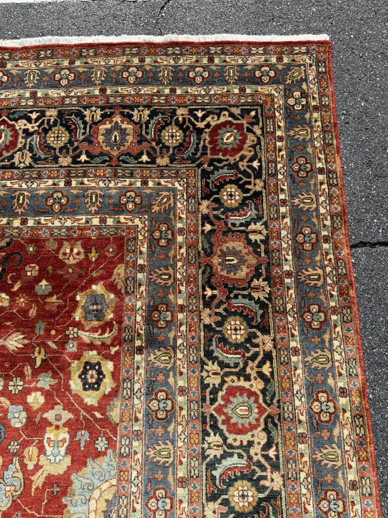 10x14 Ziegler Mahal–Style Hand-Knotted Area Rug - Professionally Cleaned 10x14 Ziegler Mahal–Style Hand-Knotted Area Rug - Professionally Cleaned