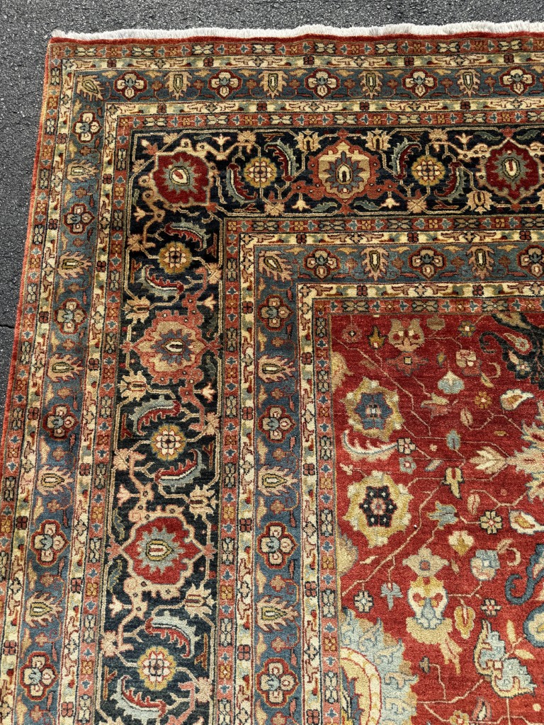 10x14 Ziegler Mahal–Style Hand-Knotted Area Rug - Professionally Cleaned 10x14 Ziegler Mahal–Style Hand-Knotted Area Rug - Professionally Cleaned