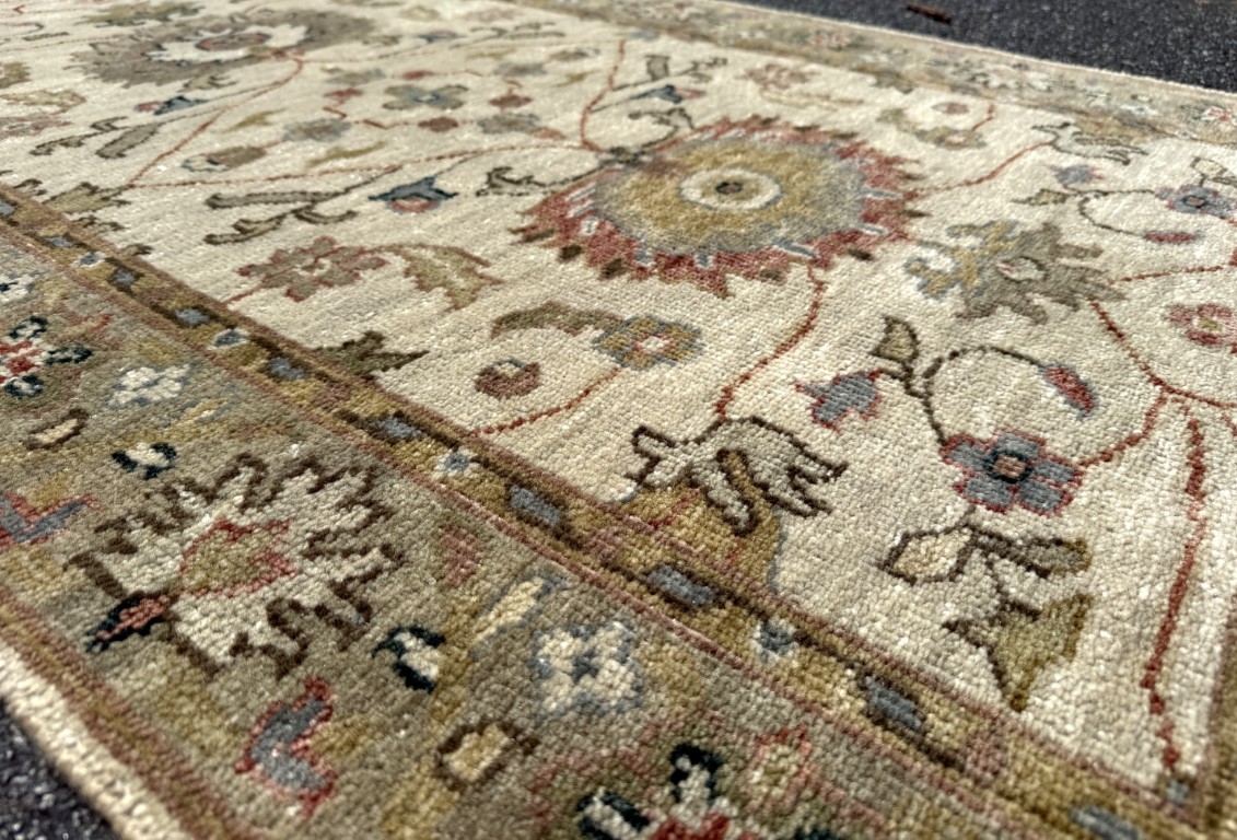 3x15 Ziegler Mahal–Style Hand-Knotted Runner 3x15 Ziegler Mahal–Style Hand-Knotted Runner