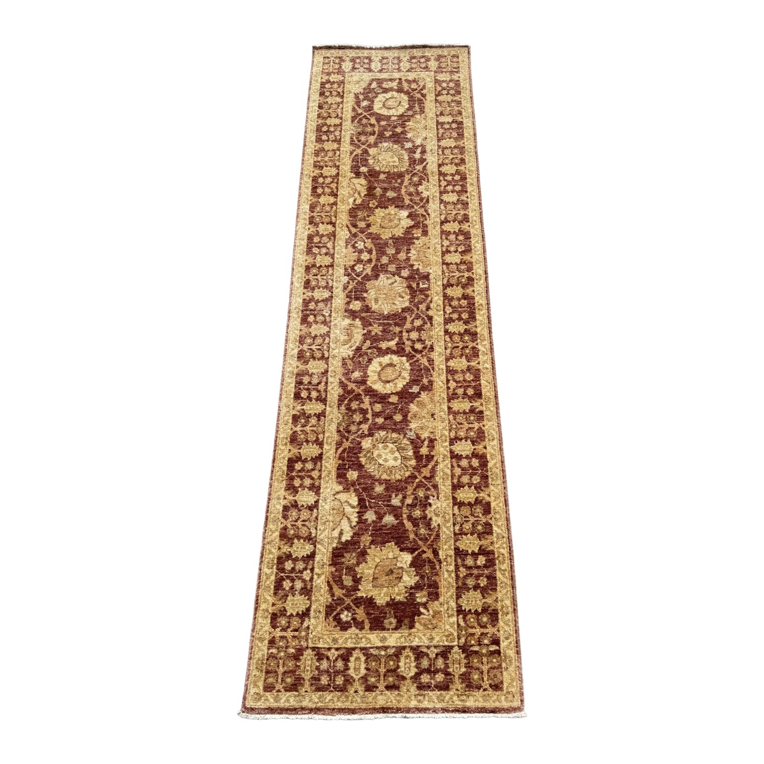 3x10 Rust Ziegler Sultanabad–Style Hand-Knotted Runner 3x10 Rust Ziegler Sultanabad–Style Hand-Knotted Runner