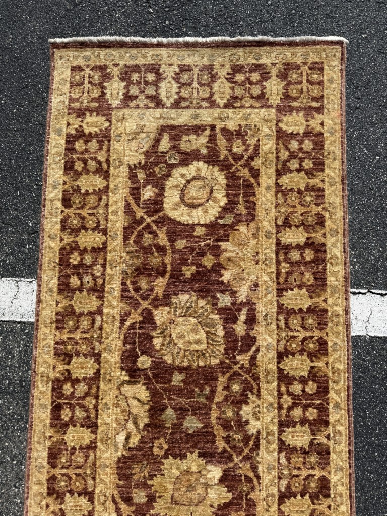 3x10 Rust Ziegler Sultanabad–Style Hand-Knotted Runner 3x10 Rust Ziegler Sultanabad–Style Hand-Knotted Runner