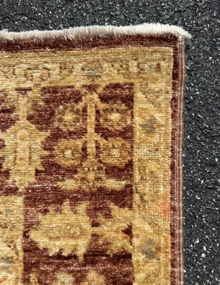 3x10 Rust Ziegler Sultanabad–Style Hand-Knotted Runner 3x10 Rust Ziegler Sultanabad–Style Hand-Knotted Runner
