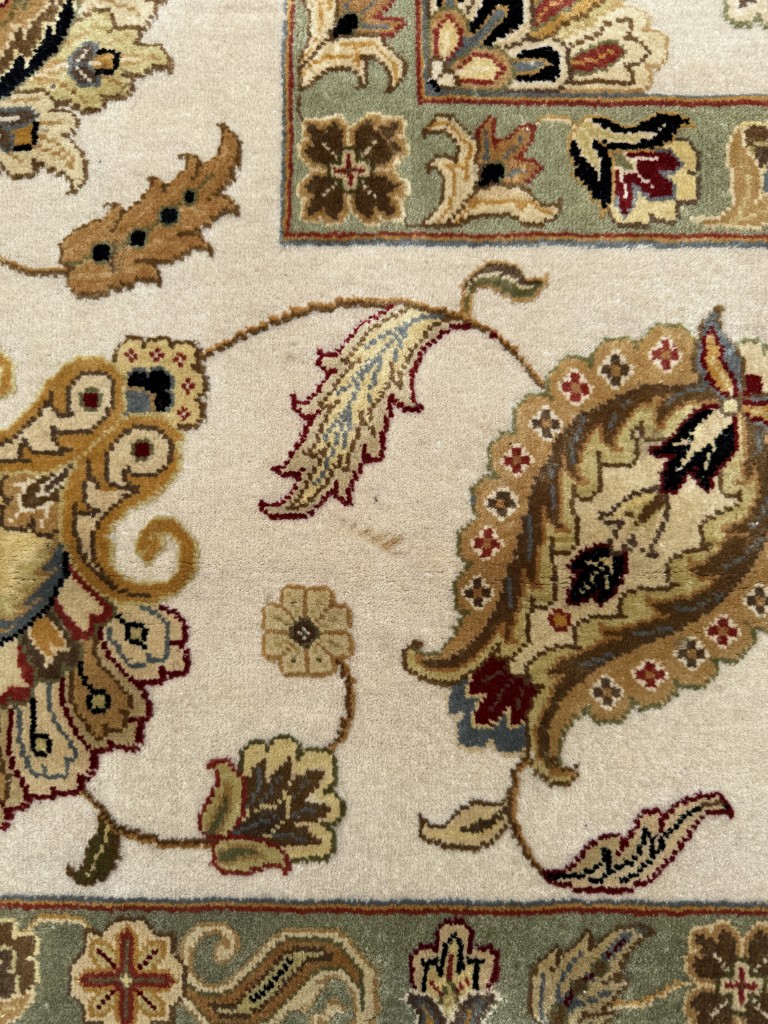 9x12 Persian Tabriz-Style Hand-Knotted Area Rug 9x12 Persian Tabriz-Style Hand-Knotted Area Rug
