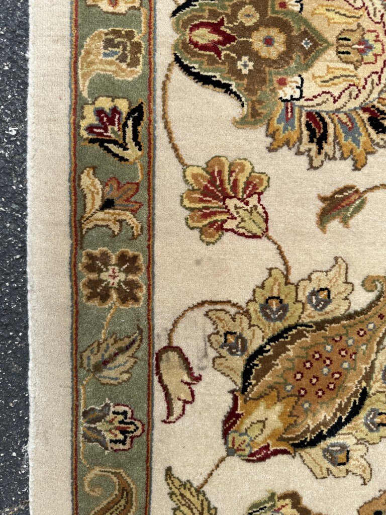 9x12 Persian Tabriz-Style Hand-Knotted Area Rug 9x12 Persian Tabriz-Style Hand-Knotted Area Rug