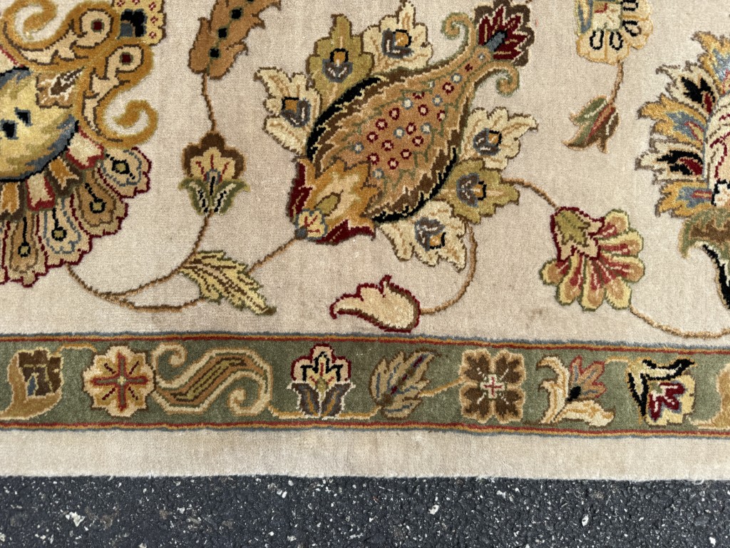 9x12 Persian Tabriz-Style Hand-Knotted Area Rug 9x12 Persian Tabriz-Style Hand-Knotted Area Rug