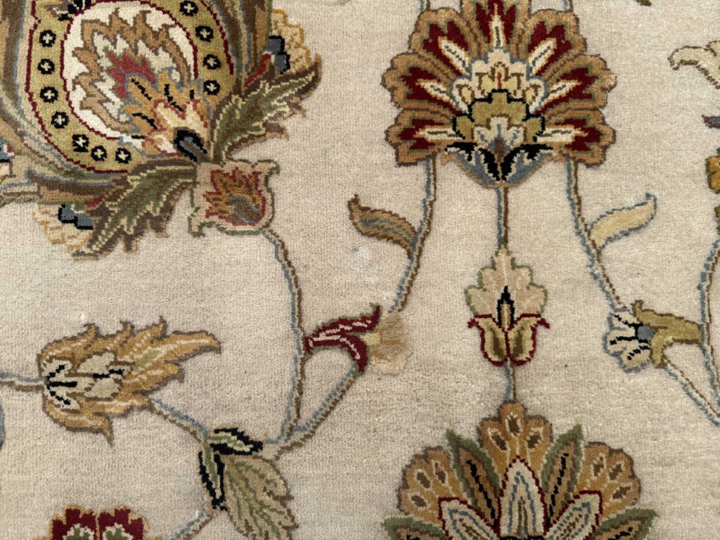 9x12 Persian Tabriz-Style Hand-Knotted Area Rug 9x12 Persian Tabriz-Style Hand-Knotted Area Rug