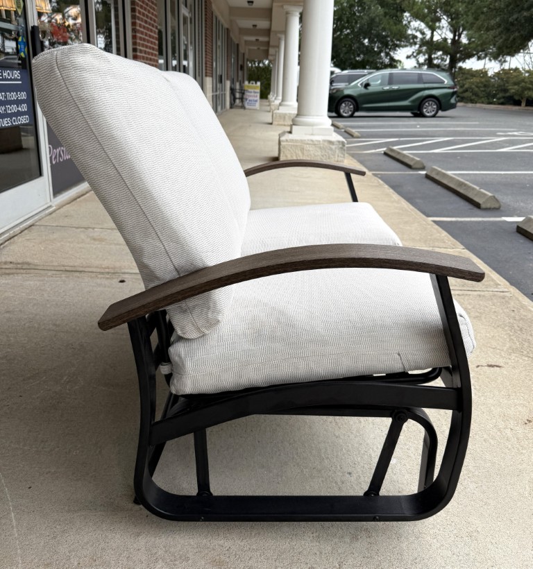 Outdoor Telescope Casual Belle Isle Cushion Aluminum Glider Loveseat Outdoor Telescope Casual Belle Isle Cushion Aluminum Glider Loveseat
