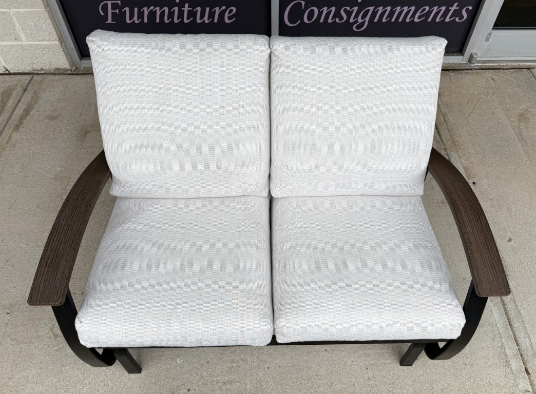 Outdoor Telescope Casual Belle Isle Cushion Aluminum Glider Loveseat Outdoor Telescope Casual Belle Isle Cushion Aluminum Glider Loveseat