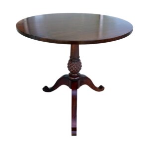 Ethan Allen British Classics Pineapple Pedestal Table